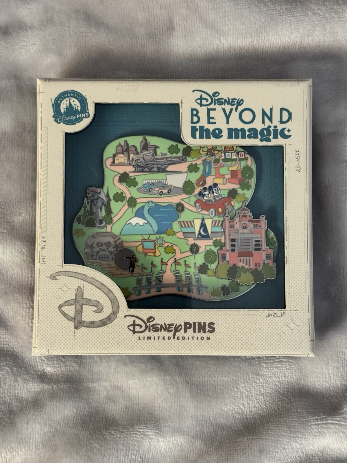 Disney D23 2026 Beyond the Magic - LE 300 Hollywood Studios Park Map Pin