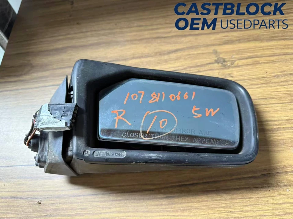 Espejo retrovisor lateral pasajero original Mercedes R107 380sl 560SL 1078110661 OEM Foto 2 de 4