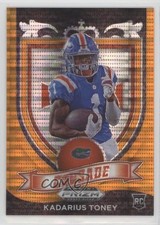 2021 Panini Prizm Draft Picks Crusade Orange Pulsar 21/49 Kadarius Toney 0b2