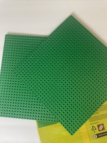 3 LEGO CLASSIC Green Baseplate (10700), new in sealed package + Two Used 10 X 10