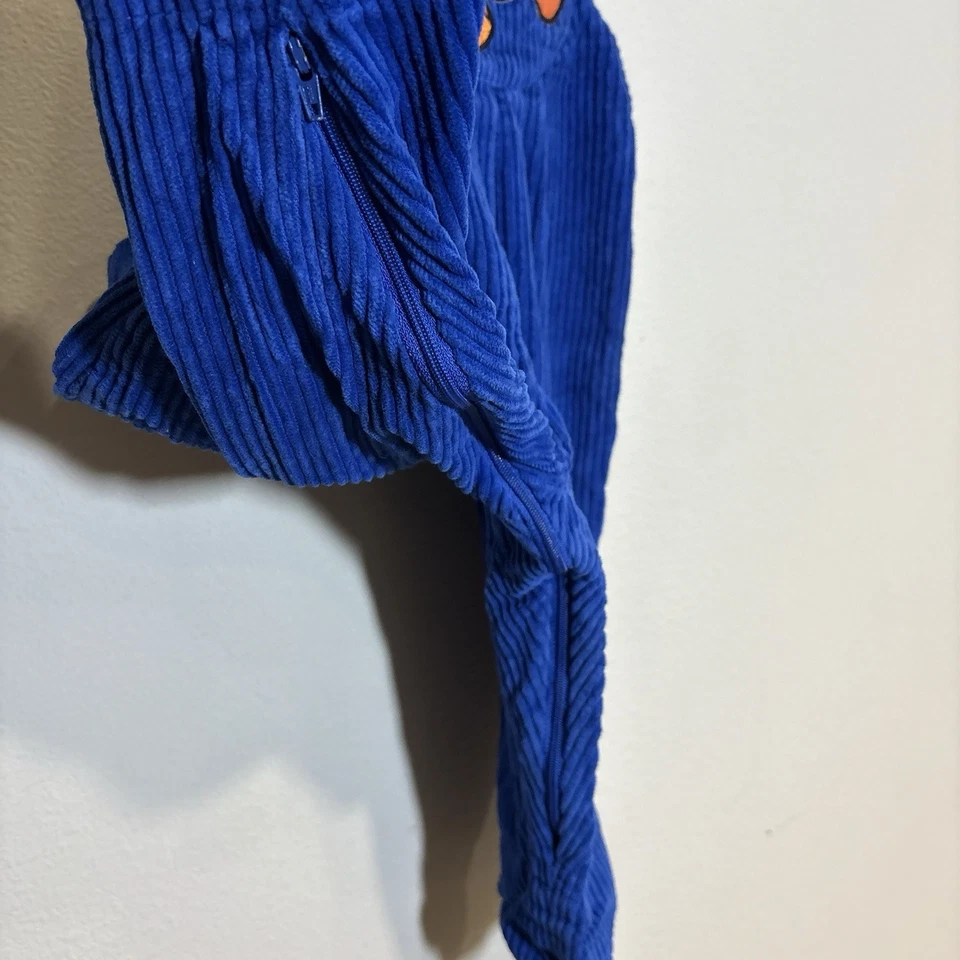 Vintage Winnie The Pooh And Tigger Womens Overalls Corduroy Bibs 6 Months 90s - Image 3 of 4