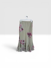 Wild Fable Floral Print Chiffon Women's Floral Skirt Size Extra Small NWPOT