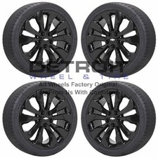 19 Chevrolet Malibu Gloss Black Wheels Rims Tires Oem 2016-2019 5718 19 Chevrolet Malibu Gloss Black Wheels Rims Tires Oem 2016-2019 5718