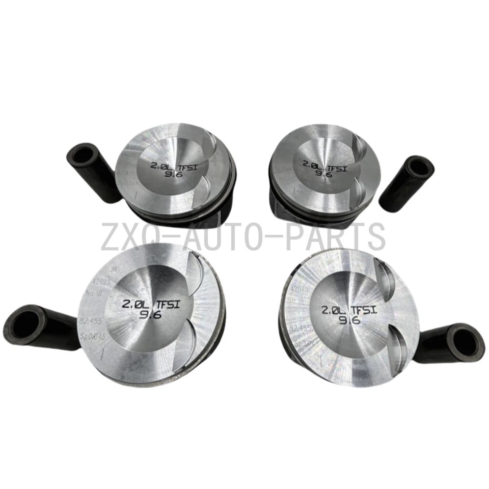 Conjunto de 4 pistones y anillos STD para VW GTI Tiguan AUDI A4 2.0 TFSI 06H107065DM Foto 3 de 4