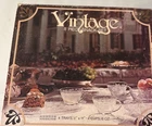 Vintage anchor hocking 8 Piece Snack Set