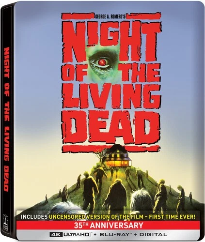 Night of the Living Dead (Steelbook) [New 4K UHD Blu-ray] Ltd Ed, With Blu-Ray - Image 2 of 4