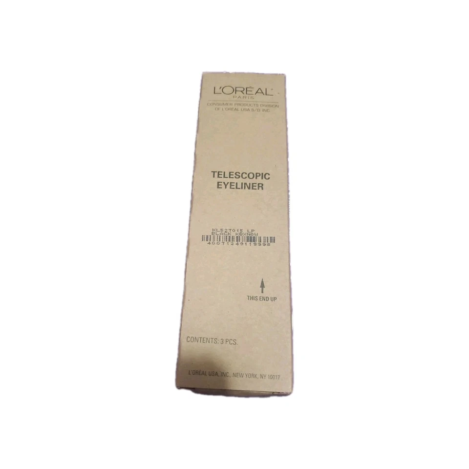 Loreal Telescopic Control Tip Liquid Eyeliner, 3 810s Black - Image 2 of 2