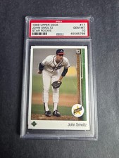 John Smoltz Cards and Rookie Card Checklist 19
