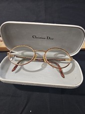 Vintage CHRISTIAN DIOR CD205741A 140, Origina G Eyeglasses Frame Gold NOS Frame