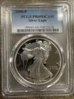 2000-P $1 AMERICAN SILVER EAGLE PCGS PR69 DEEP CAMEO