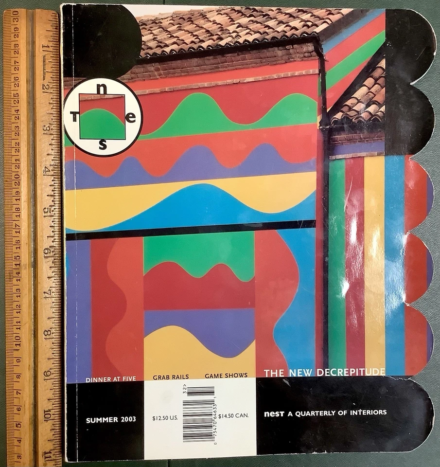 Vintage Summer 2003 Nest A Quarterly Magazine Of Interiors # 21 Cy Twombly - Image 3 of 4