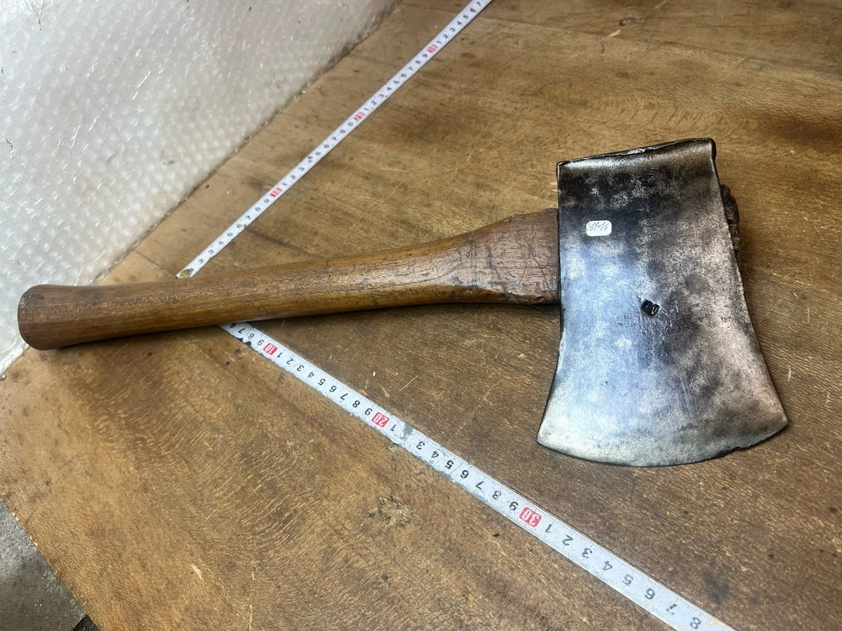 N° 12 OUTIL ancien Old Axe hache de pionnier allemand ww2 EUR 30,00
