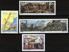 South Africa 1988, The Great Trek 1834-1840 set MNH, Mi 762-65