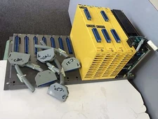 FANUC A03B-0801-C141 CNC RACK, A03B-0801-C009, OD64A ,ID32C,ID64C,IF01A,CR