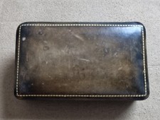 Vagnozzi Gambero 12 Roma vintage two tone jewelry box engraved MP 1960-1970s'