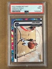 2022 Panini Instant JORDAN POOLE #64 Versicolor /5 Mint PSA 9 Golden State