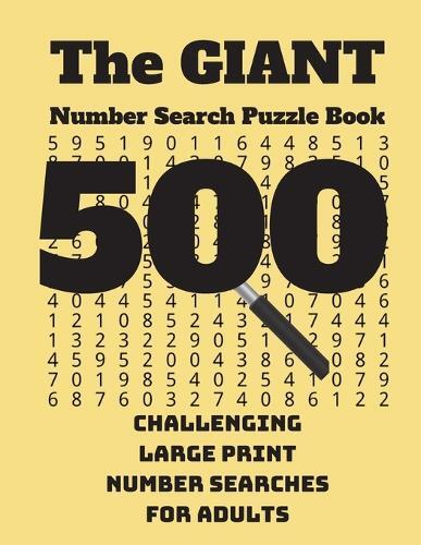 Thumbnail - The Giant Number Search Puzzle Book (taschenbuch) (us Import)