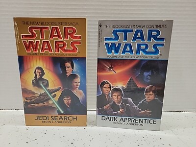 Star Wars JEDI ACADEMY Volume 1 & 2 - Kevin J Anderson Lot