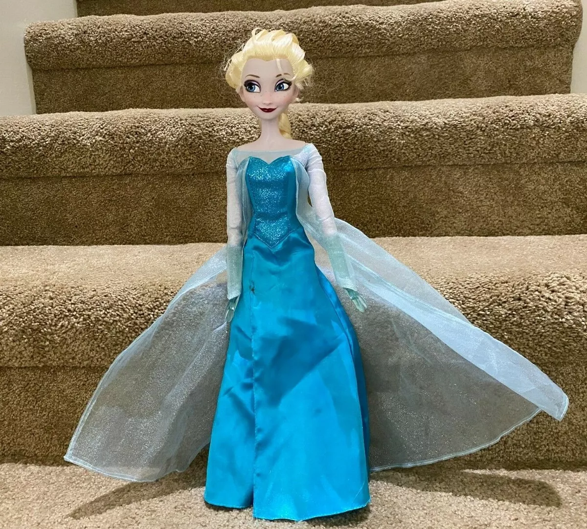 Elsa singing hot sale toy