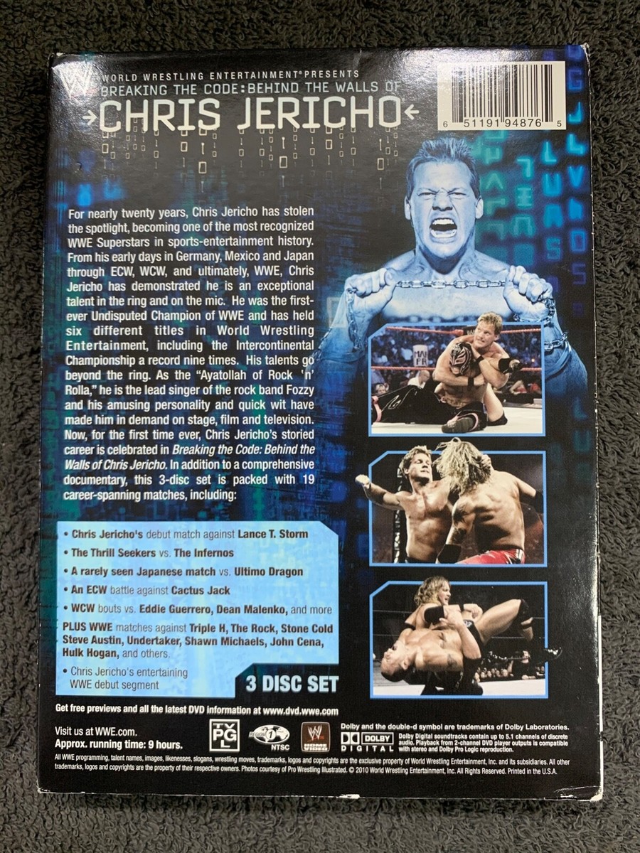 WWE WWF BREAKING THE CODE - BEHIND THE WALLS OF CHRIS JERICHO 3
