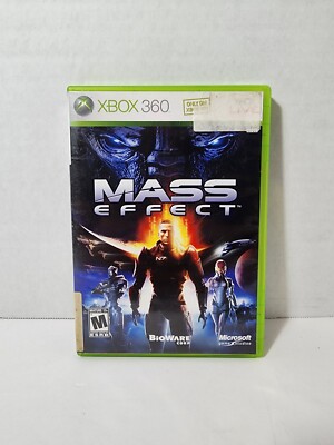 Mass Effect (Microsoft Xbox 360, 2007) GOOD W/MANUAL! MAIL IT TOMORROW!