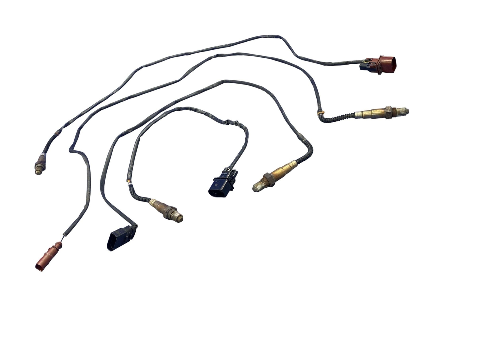 2006-2012 BENTLEY CONTINENTAL FLYING SPUR AWD 6.0L OXYGEN O2 SENSOR WIRE SET x4