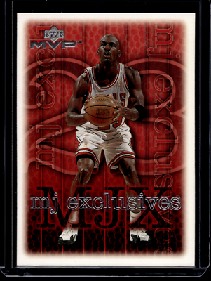 Michael Jordan MJ Exclusives Upper Deck MVP 1999-2000 Card #205 