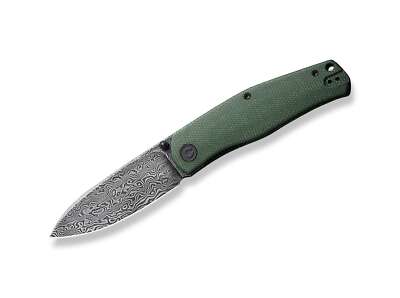 CIVIVI Sokoke Micarta Green Damascus Taschenmesser Damast Clip Grün C22007-DS2
