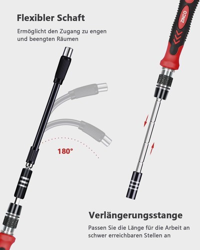 Feinmechaniker Werkzeug Set Mini Schraubenzieher 124 in 1 Handy Reparatur Schrau - Bild 3 von 6