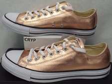 New Mens 12 Converse Chuck Taylor All Star CTAS OX Metallic Sunset 154037F 60