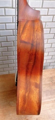 Alulu Solid Acacia Koa wood Tenor Ukulele satin polished BU549 - Picture 8 of 14