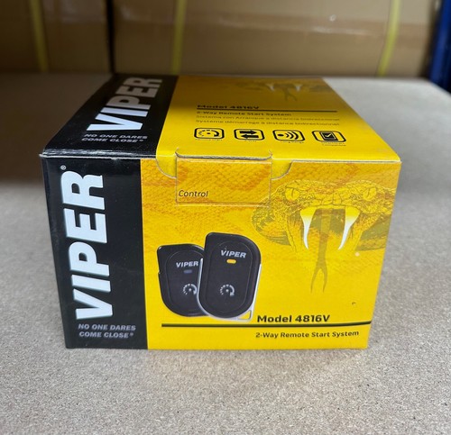 CAR ALARM CENTRAL LOCKING REMOTE ENGINE START SECURITY SYSTEM VIPER 4816V - Picture 7 of 7