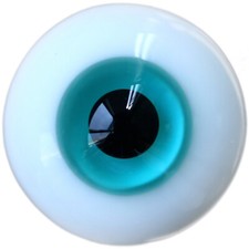 wamami HandeMad 6-24mm Green Glass Eyes Eyeball BJD Doll Dollfie Reborn Crafts