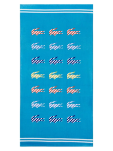 lacoste beach towel