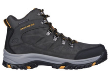 SKECHERS RELMENT DAGGETT 204642 Memory scarpe uomo stivaletto sneakers pelle