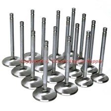 New Stainless Steel Valve Set 2.02" Intake & 1.6" Exhaust sb Chevy 400 350 327