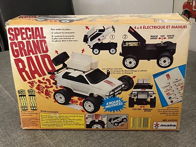 Jouet Vintage Joustra Citroën Visa Special Grand Raid 463900 – Hot Wheels 1989
