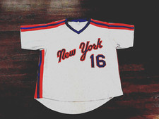DWIGHT GOODEN DOC 1986 WSC NEW YORK METS SIGNED AUTO JERSEY JSA AUTHENTIC