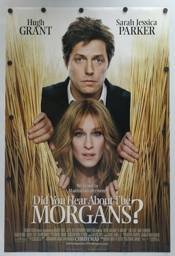 Did You Hear About the Morgans 2009 Double Sided Original Movie Poster 27" x 40"