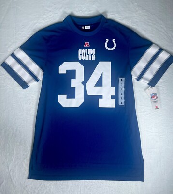 Indianapolis Colts Jersey Richardson #34 Mens Large Blue NFL Team