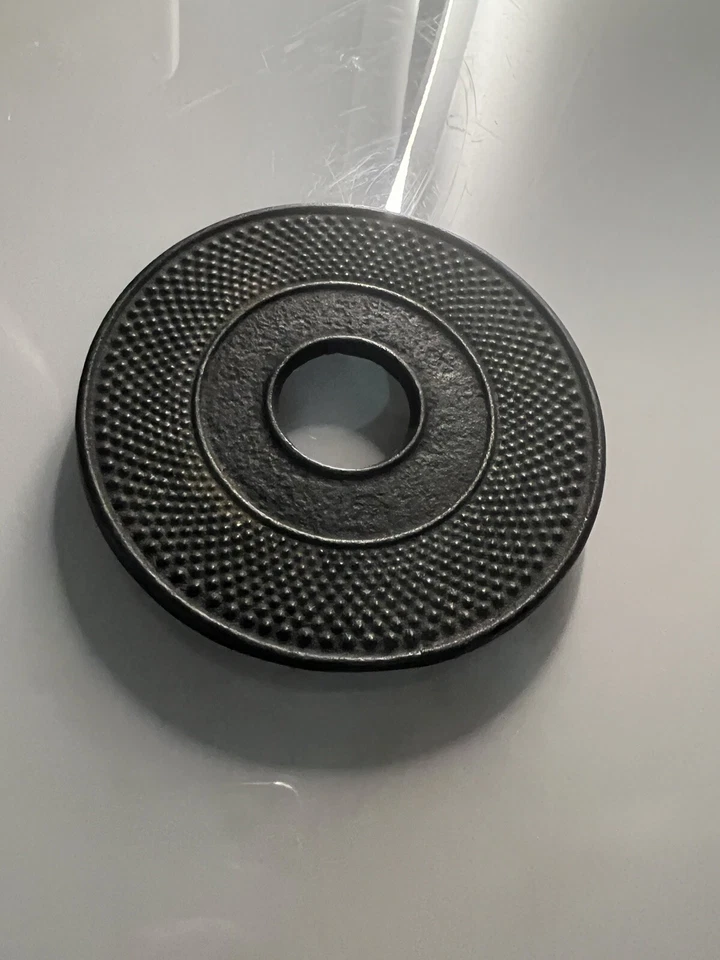 TEAPOT 650ml Nanbu Tekki Iwachu Type 5(wave) & Teapot stand set Japan Import F/S - Image 3 of 4