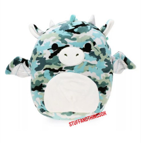 Camo Dragon KellyToy Collectible Plush 