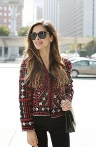 zara ethnic embroidered jacket