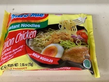 [10 Pack x 2.82oz] INDOMIE Instant Onion Chicken Noodle Soup Ramen Indonesia
