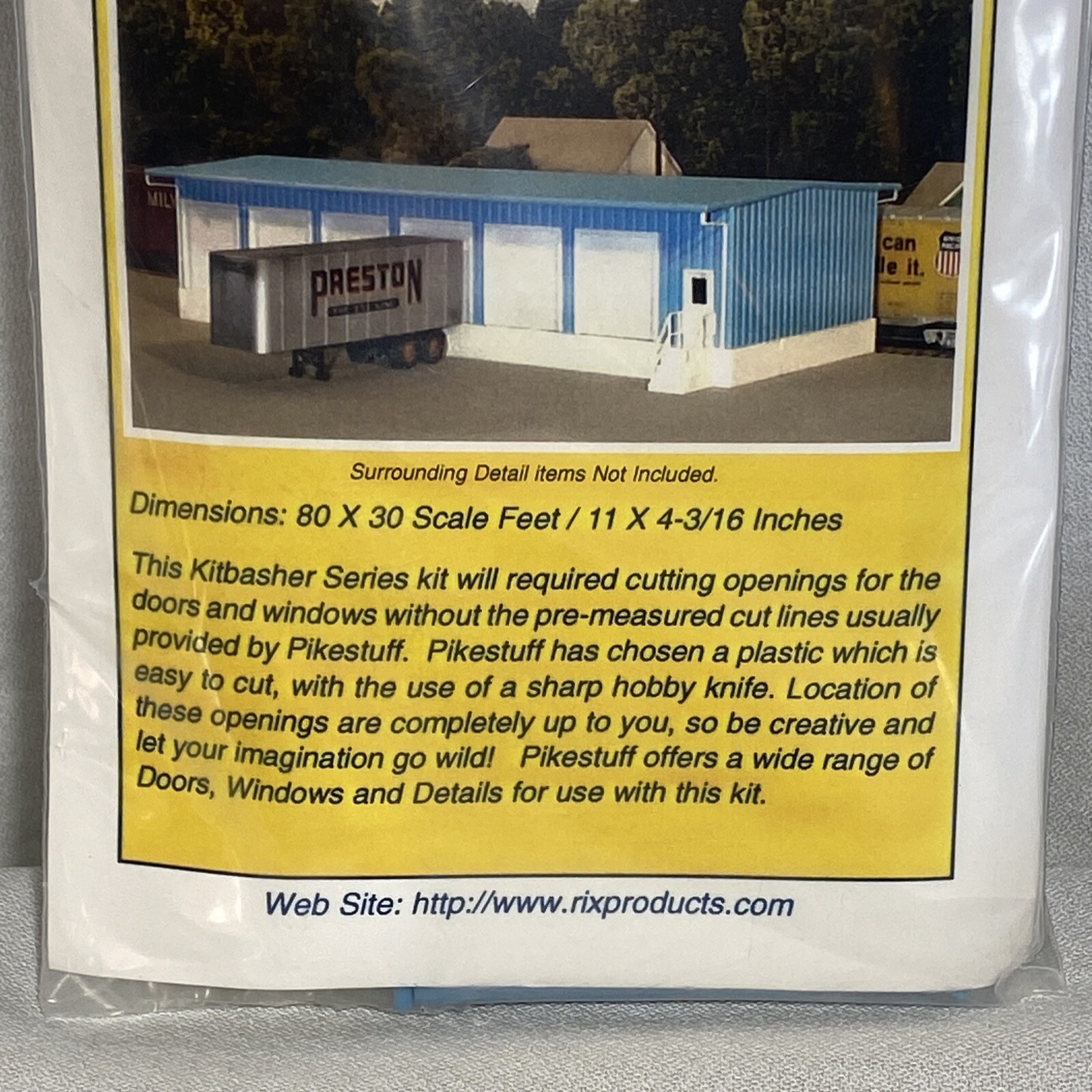 Pikestuff HO Scale Truck Terminal Kitbasher Series Kit Item 5415001