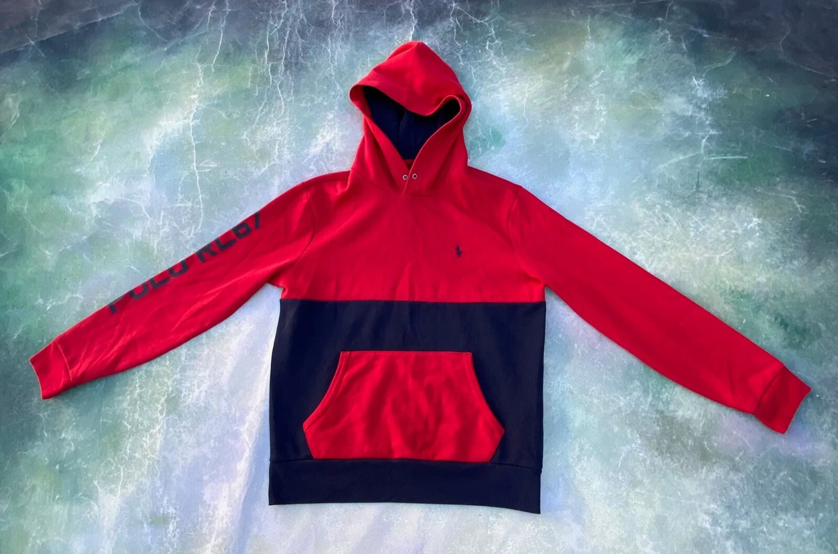 Polo By Ralph Lauren Men s Pull Over Hoodie Jacket Size M. eBay