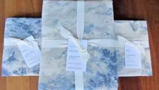 Pottery Barn JARDIN Toile  KING/CAL KING Duve...