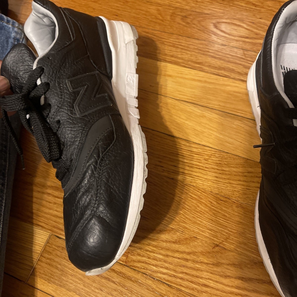 New Balance Mens 997 Leather Bison Capsule M997BSO Black Sneaker