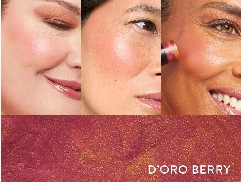 LAURA GELLER NEW YORK Italian Marble Blush Stick,Blush for Cheeks,D'oro Berry - Image 3 of 4