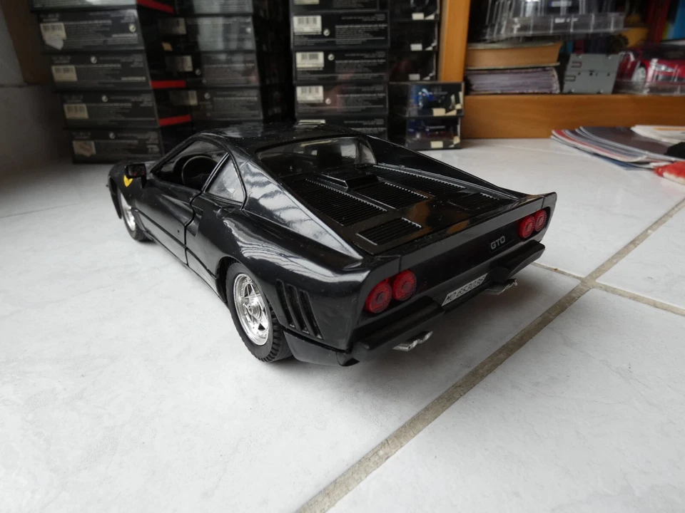 Ferrari Gto Nero 1/16 Polistil Tonka - Immagine 3 di 4